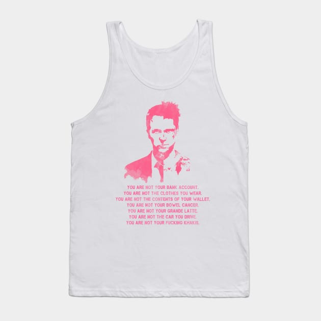 Who is Tyler Durden? Tank Top by VanHand